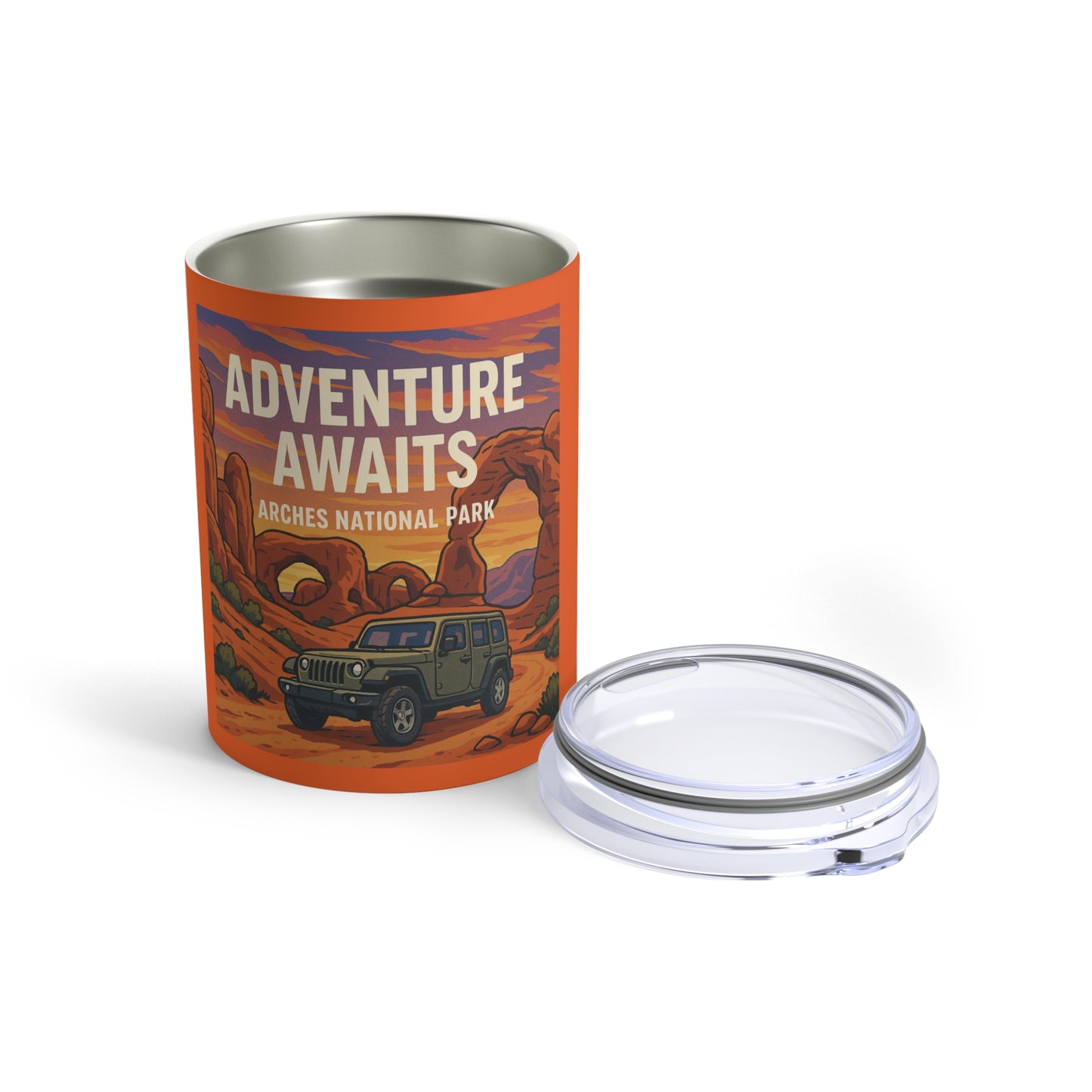 Jeep - Adventure Awaits Arches National Park 10oz Tumbler