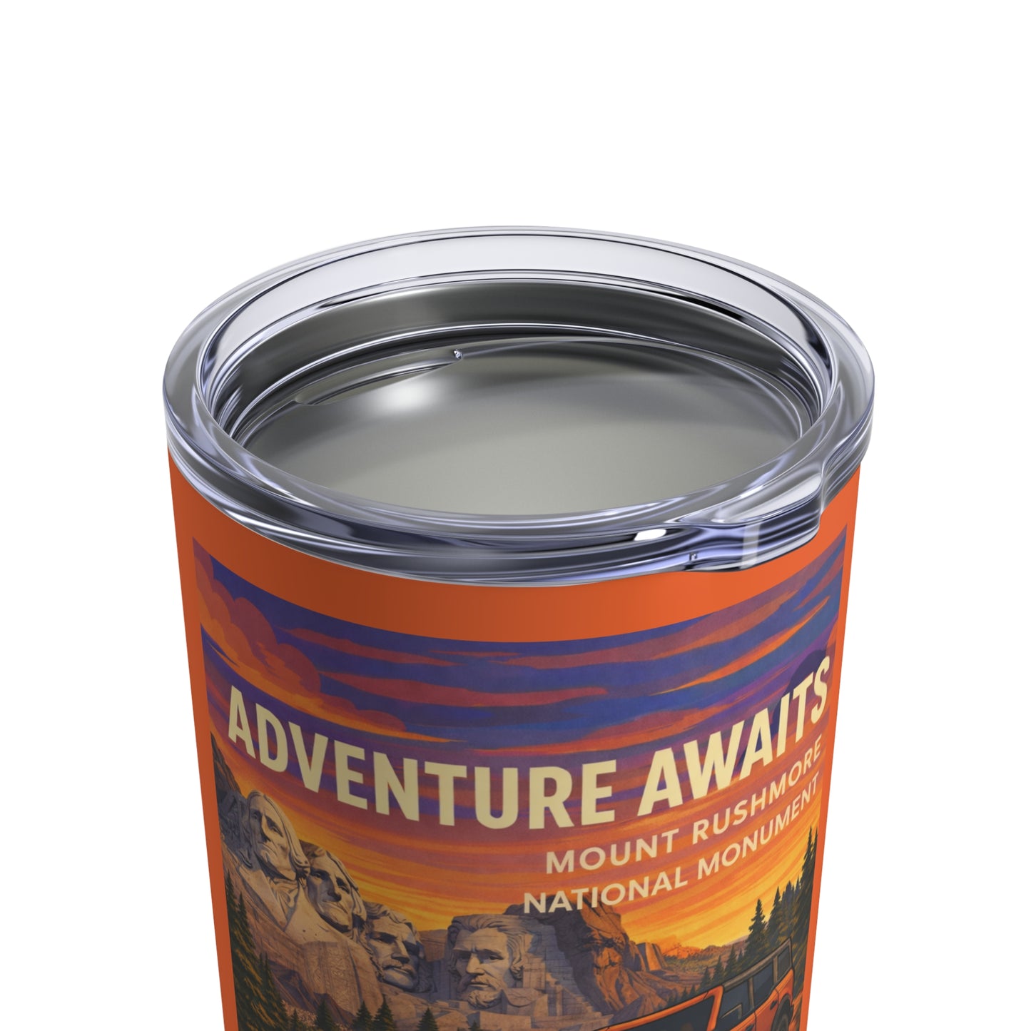 Bronco - Adventure Awaits Mount Rushmore 10oz Tumbler