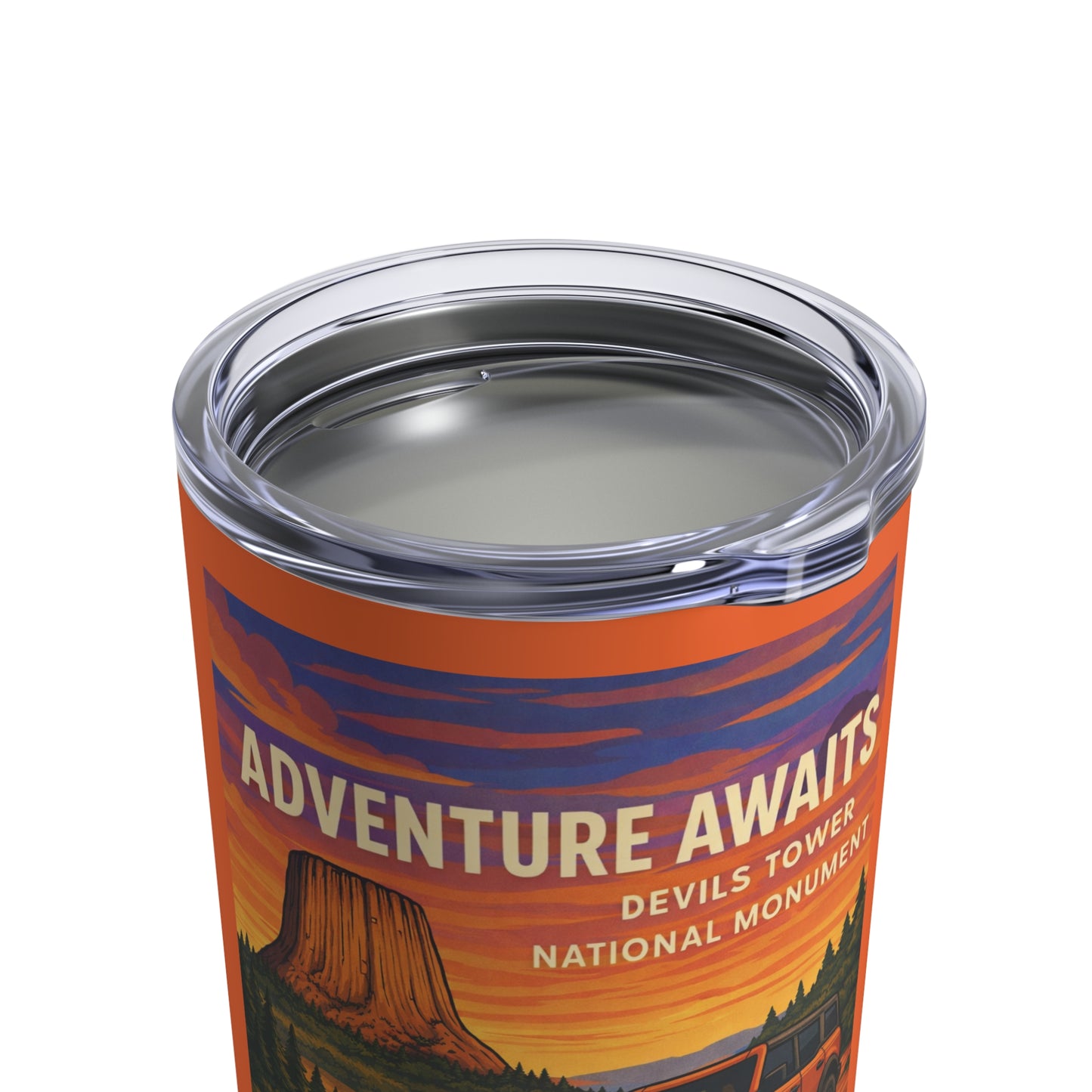 Bronco - Adventure Awaits Devils Tower 10oz Tumbler