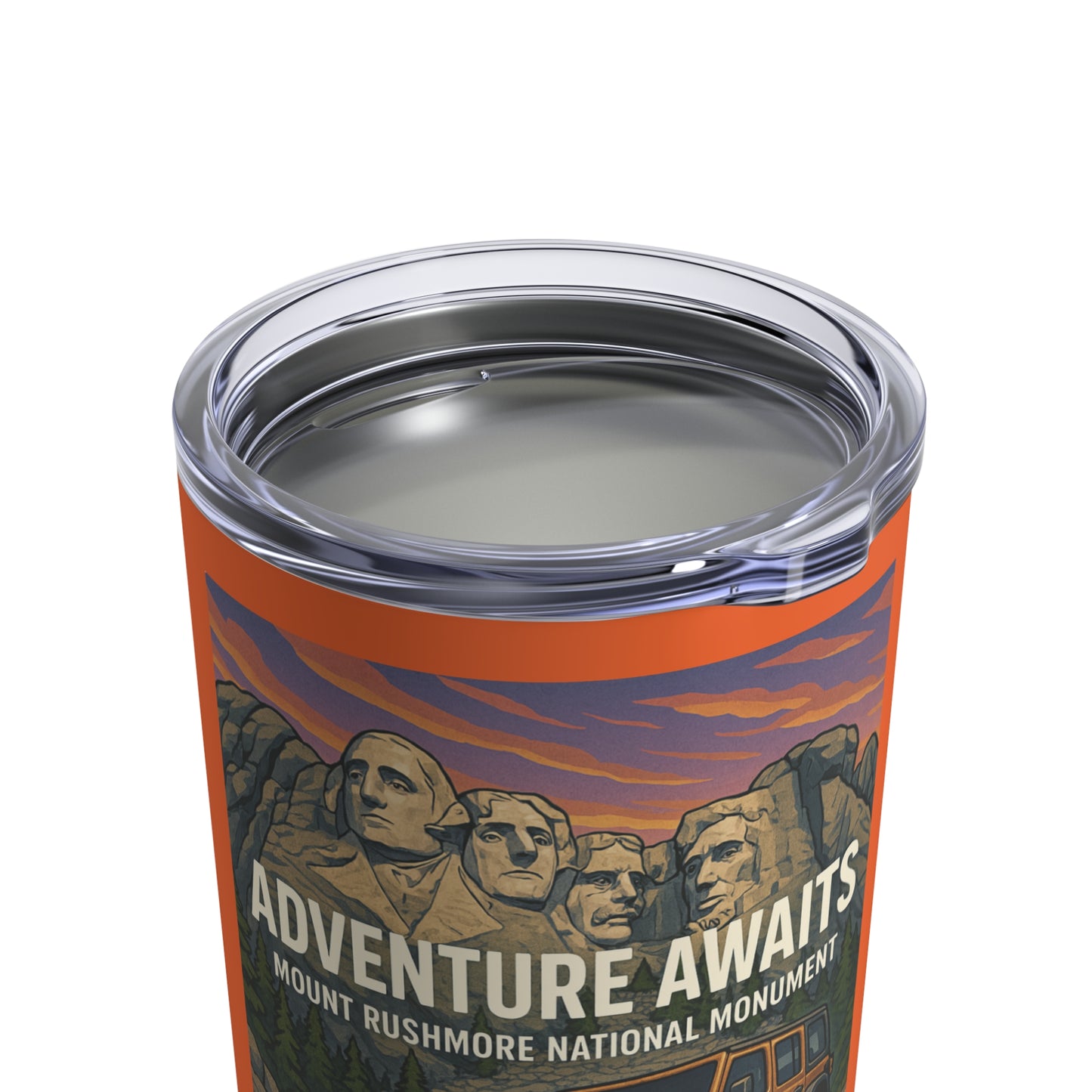 Jeep - Adventure Awaits Mount Rushmore 10oz Tumbler