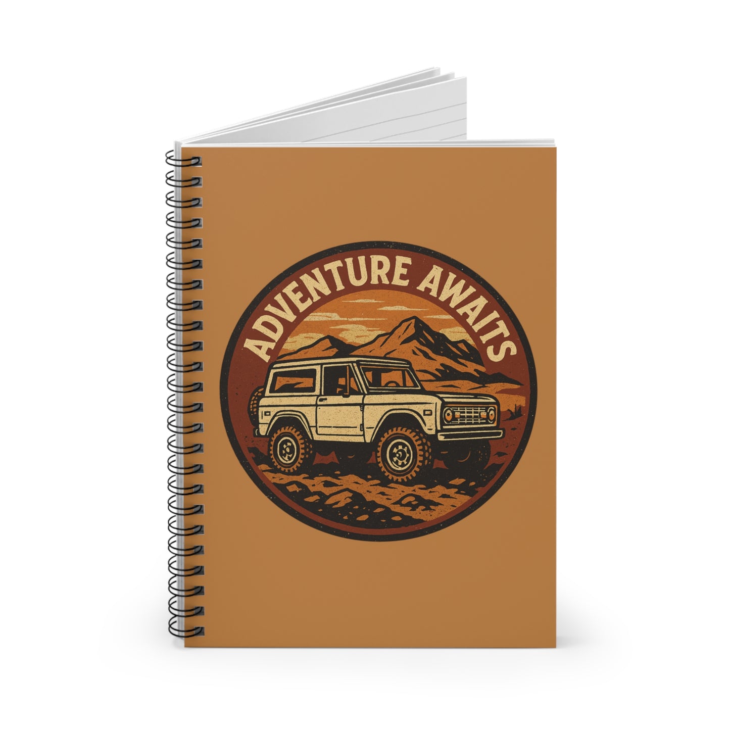 Adventure Awaits Spiral Notebook