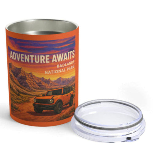 Bronco - Adventure Awaits Badlands 10oz Tumbler