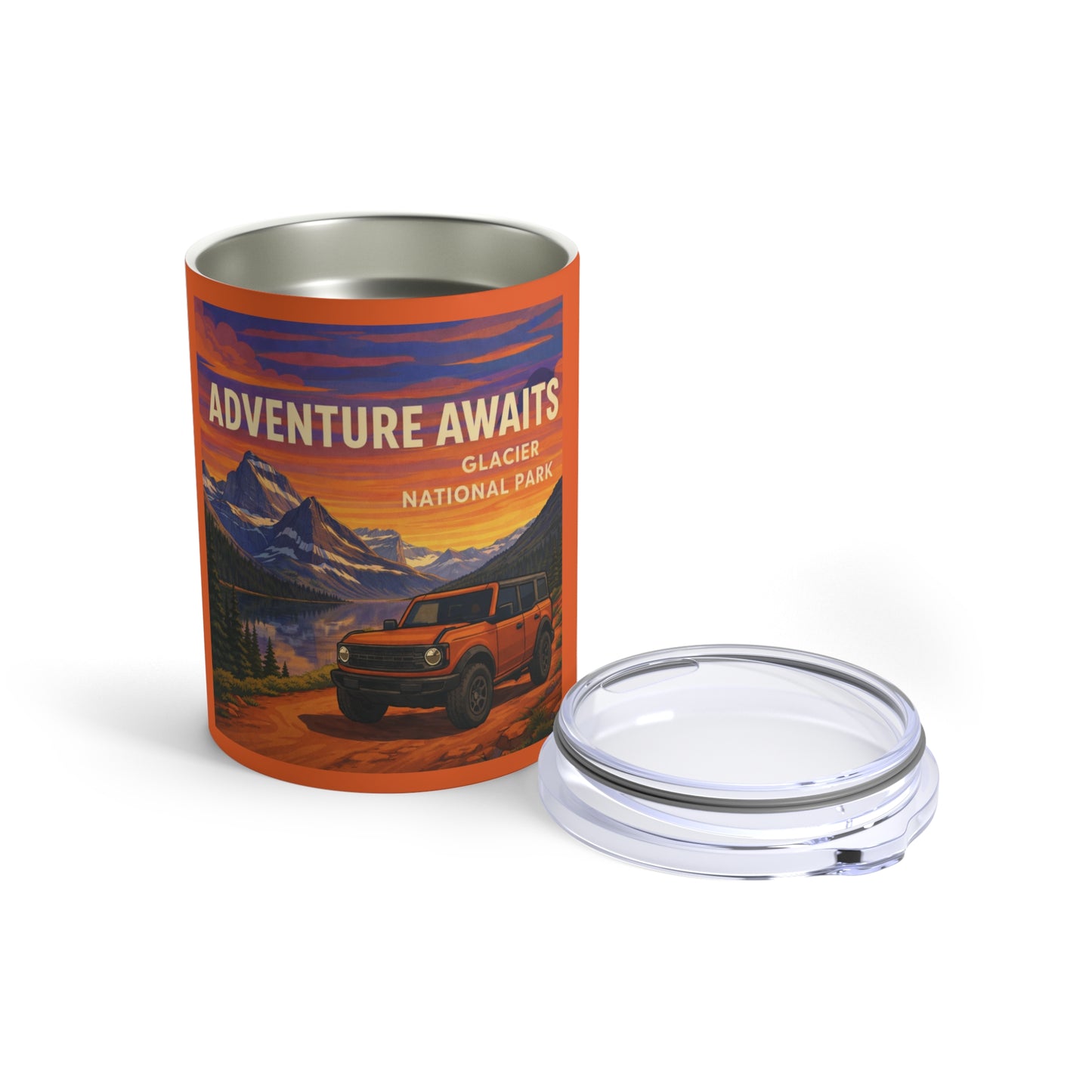 Bronco - Adventure Awaits Glacier 10oz Tumbler