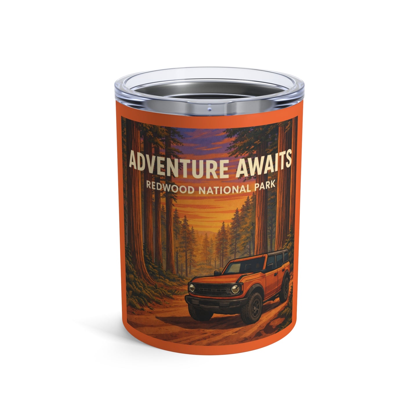 Bronco - Adventure Awaits Redwood 10oz Tumbler