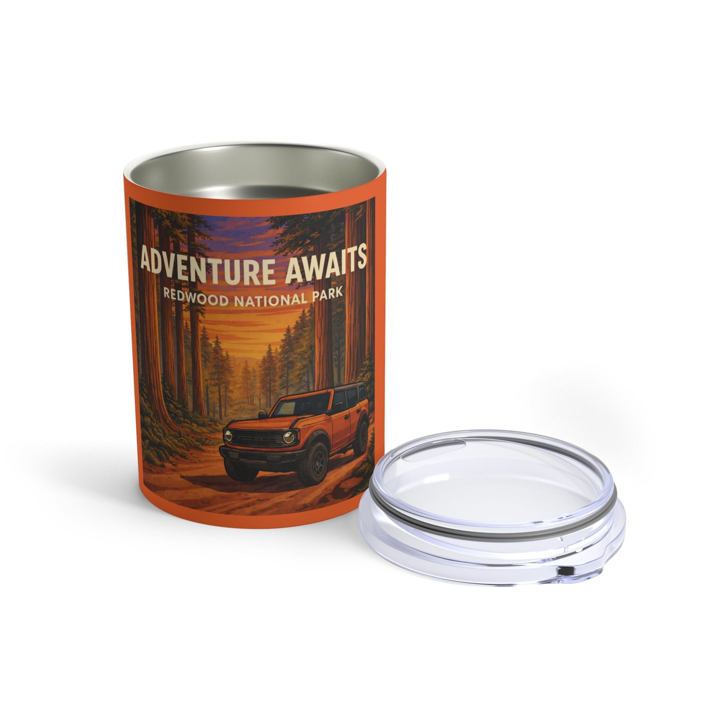 Bronco - Adventure Awaits Redwood 10oz Tumbler