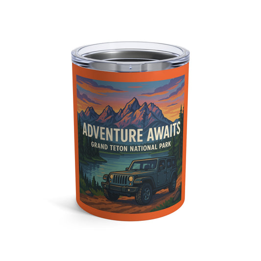 Jeep - Adventure Awaits Grand Teton 10oz Tumbler