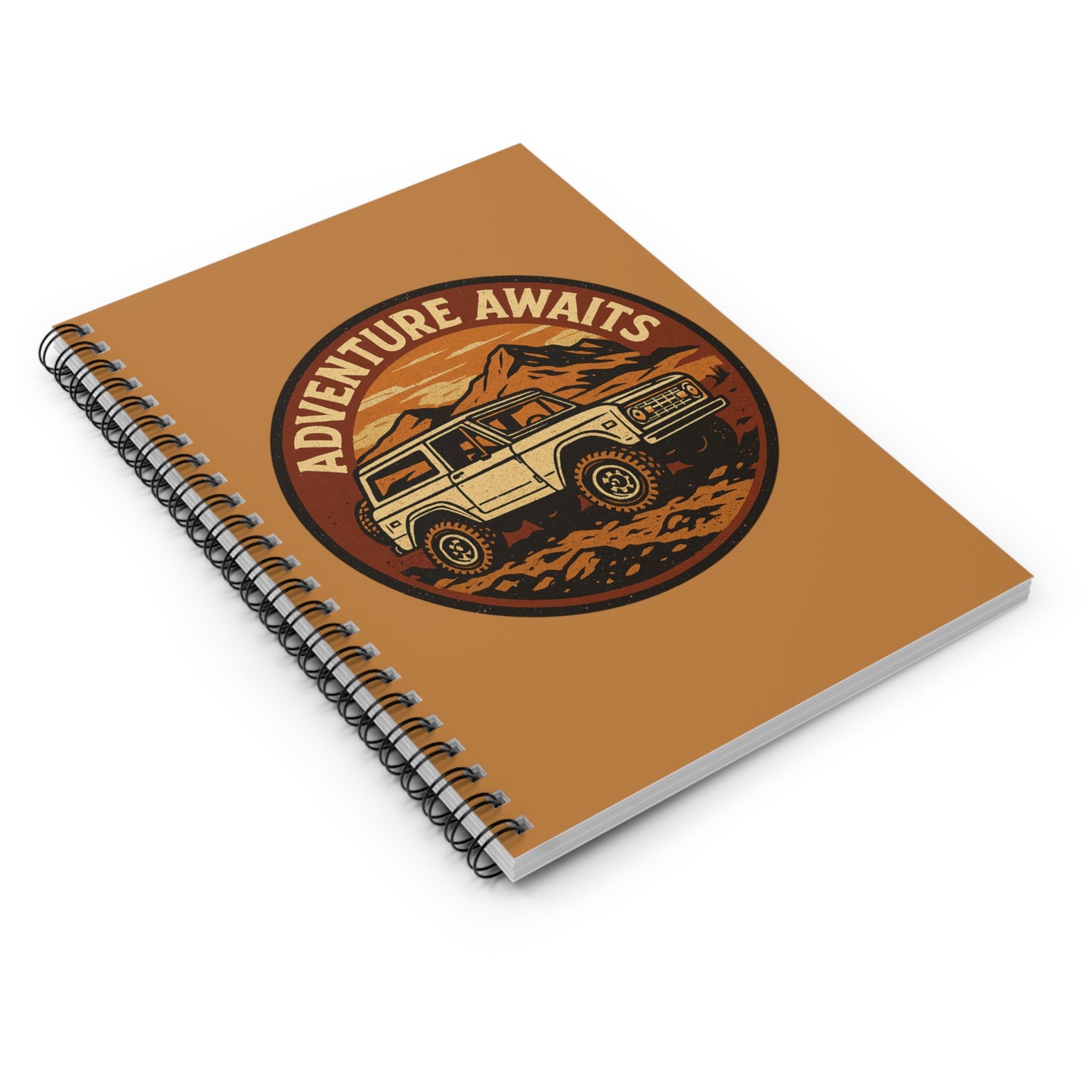 Adventure Awaits Spiral Notebook
