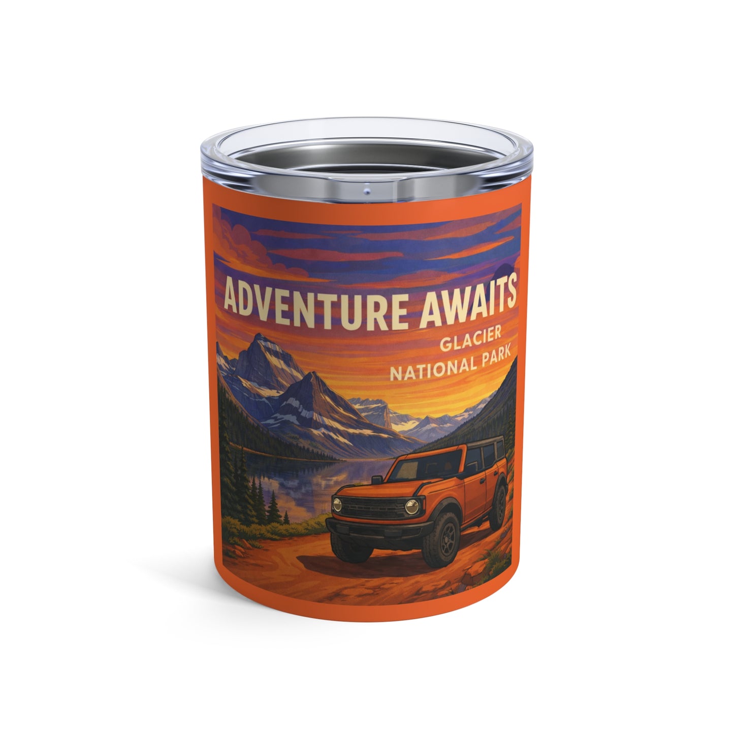 Bronco - Adventure Awaits Glacier 10oz Tumbler