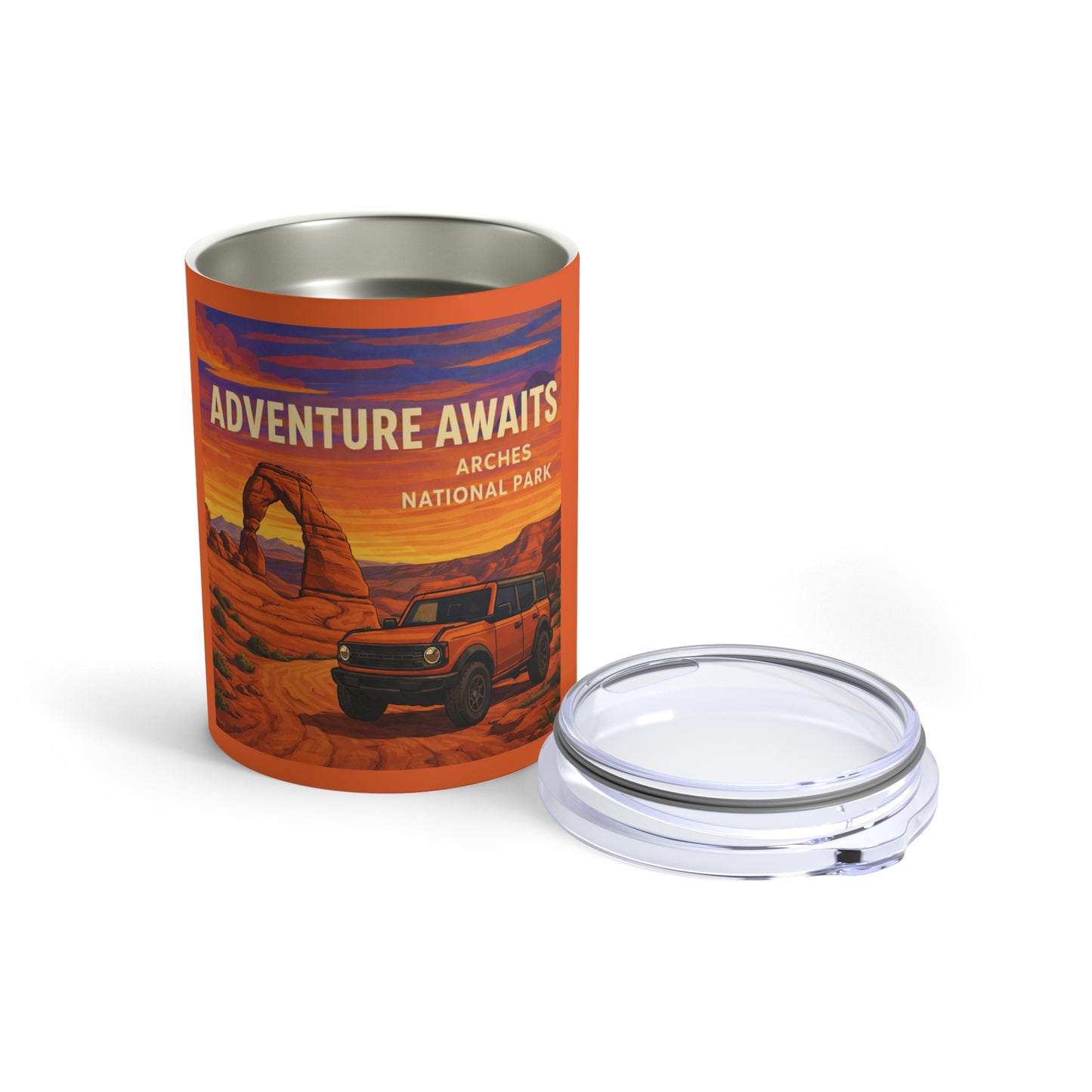Bronco - Adventure Awaits Arches 10oz Tumbler
