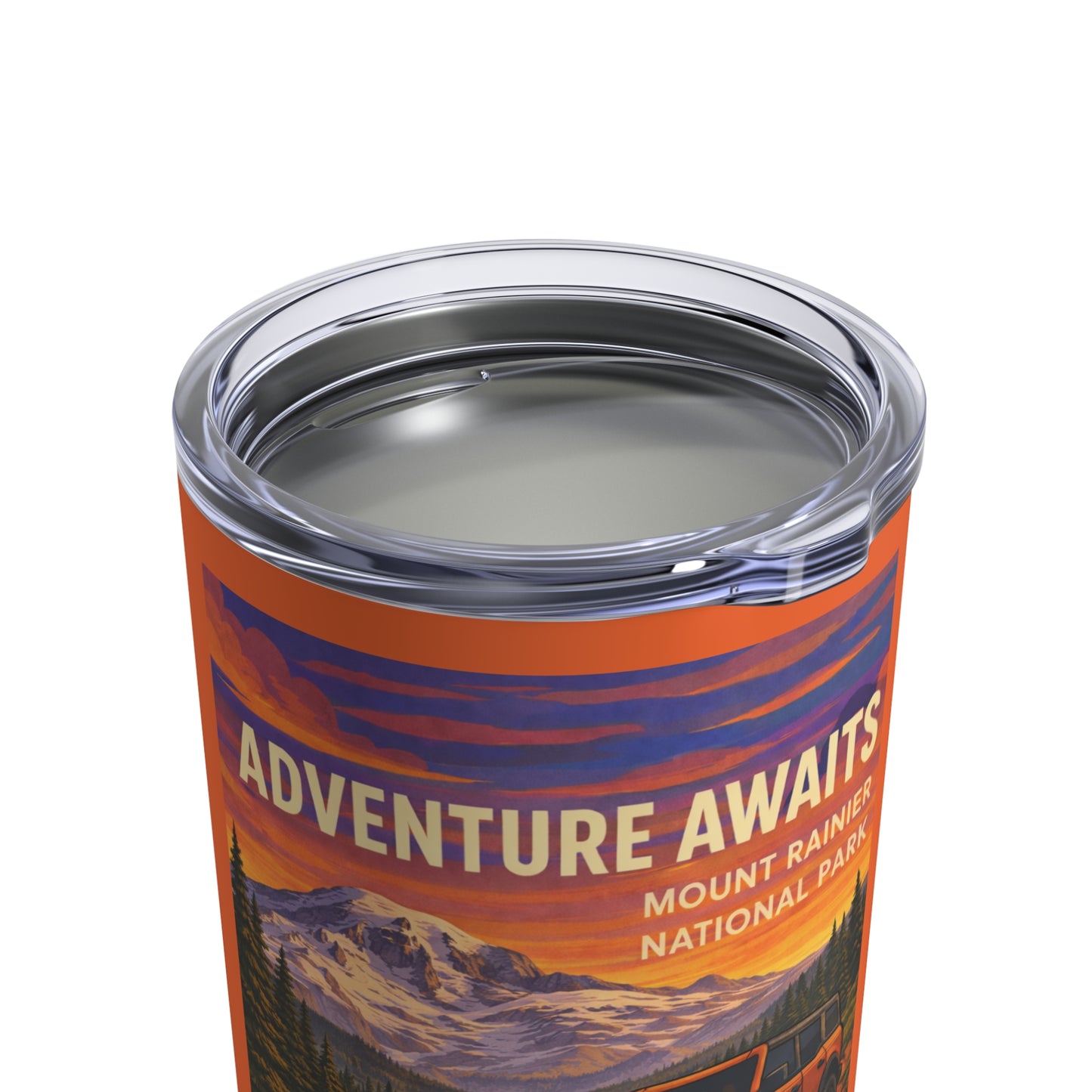 Bronco - Adventure Awaits Mount Rainier 10oz Tumbler