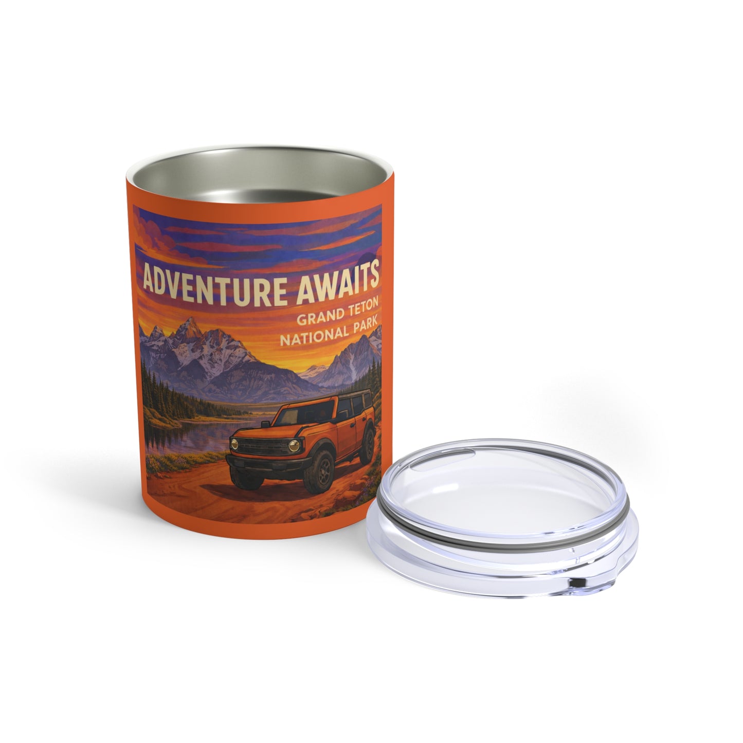 Bronco - Adventure Awaits Grand Teton 10oz Tumbler
