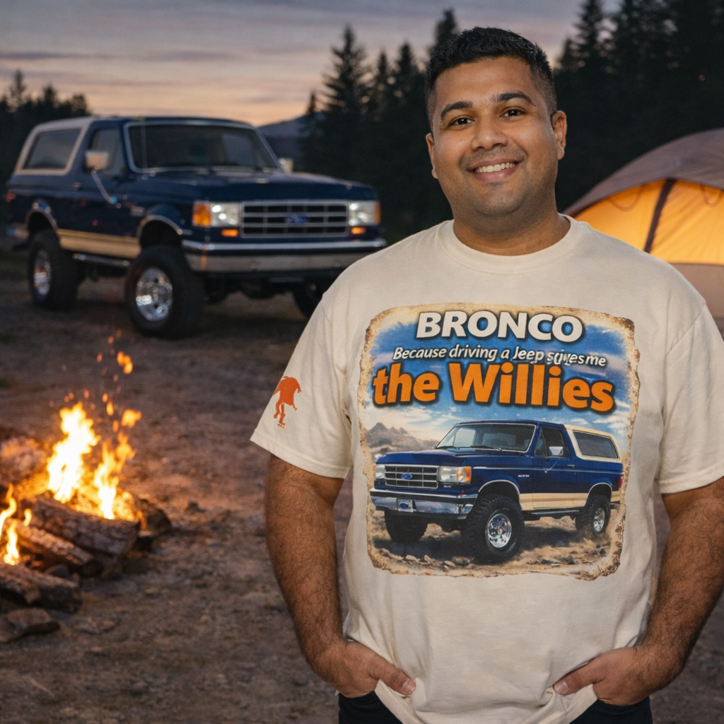 1987-1991 Bronco 'Willies' Tee