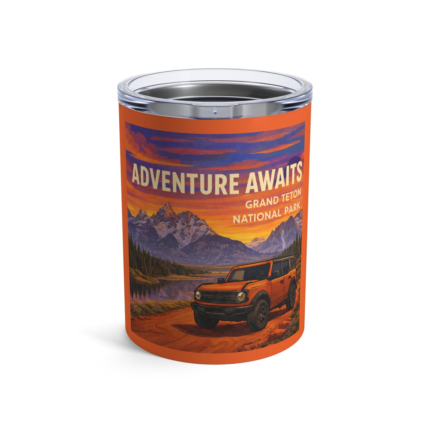 Bronco - Adventure Awaits Grand Teton 10oz Tumbler