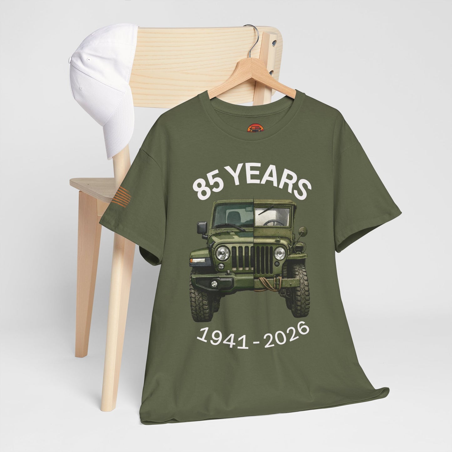 Jeep Anniversary Tee - "85 Years 1941-2026"