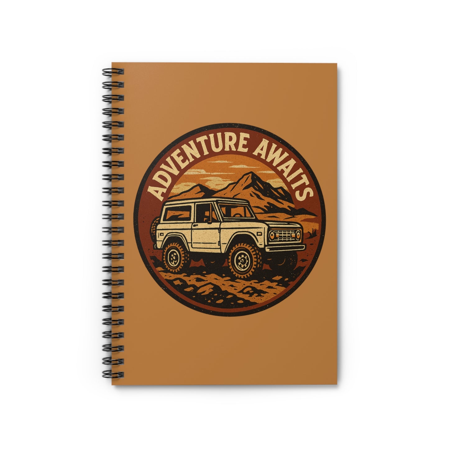 Adventure Awaits Spiral Notebook