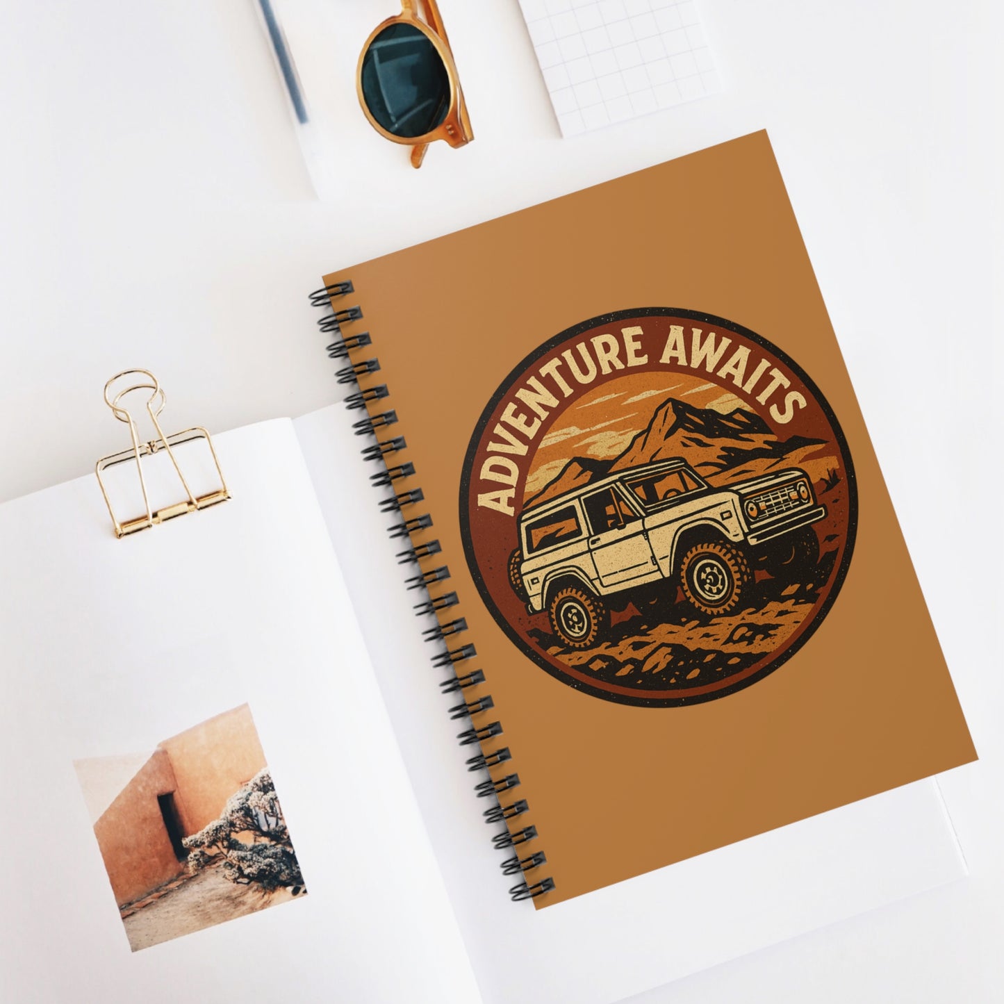 Adventure Awaits Spiral Notebook