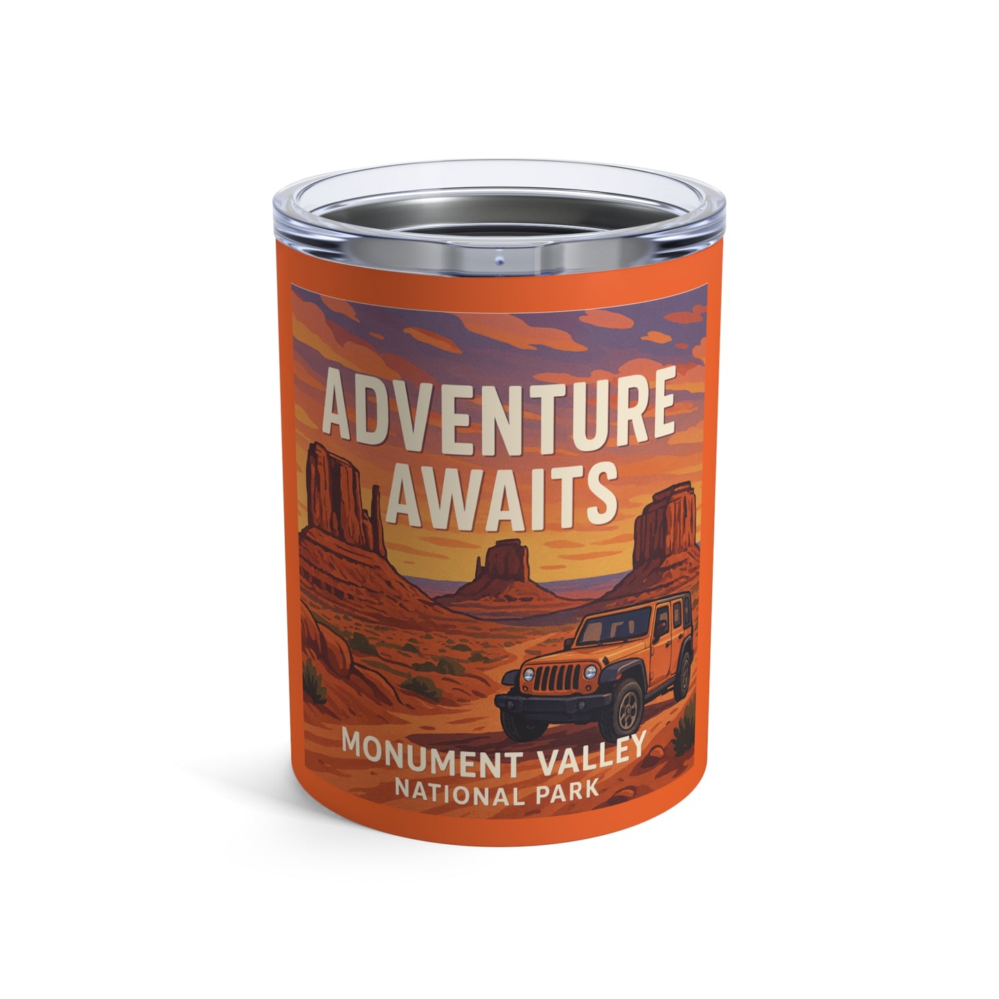 Jeep - Adventure Awaits Monument Valley 10oz Tumbler