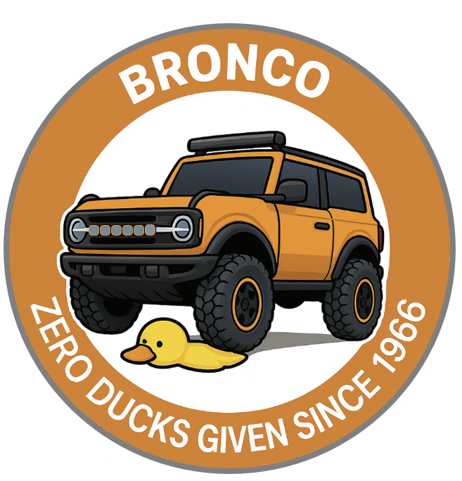 Bronco Attitude 5" Decal (Tax Included/Free Shipping)